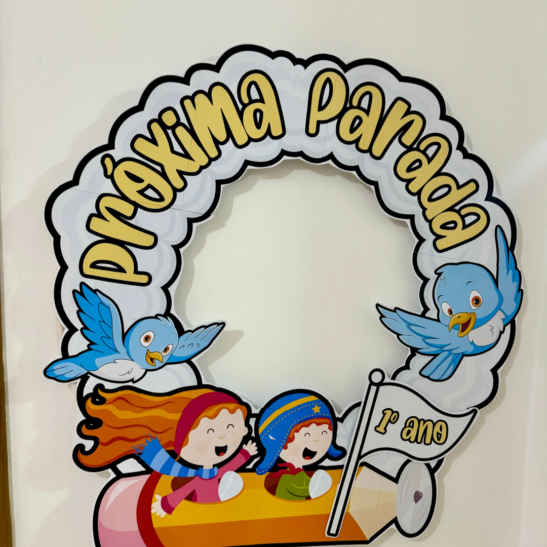 Moldura Bambolê Próxima Parada