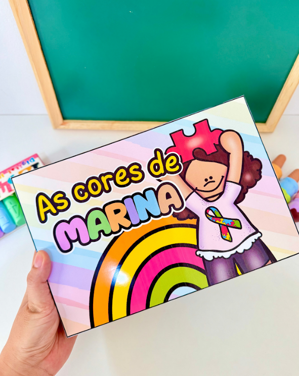 Livro As Cores De Marina