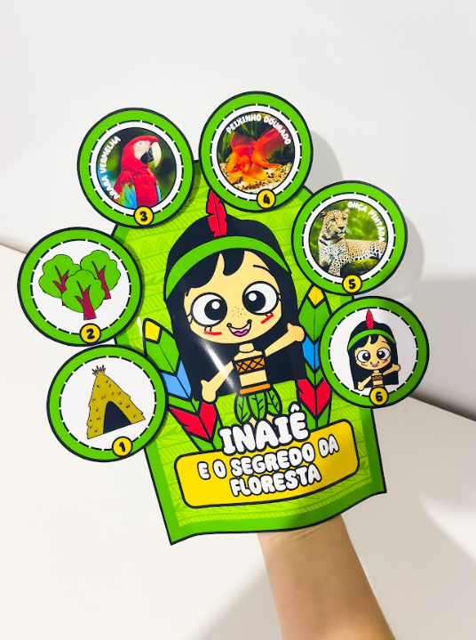 Luva Inaie e o Segredo Da Floresta