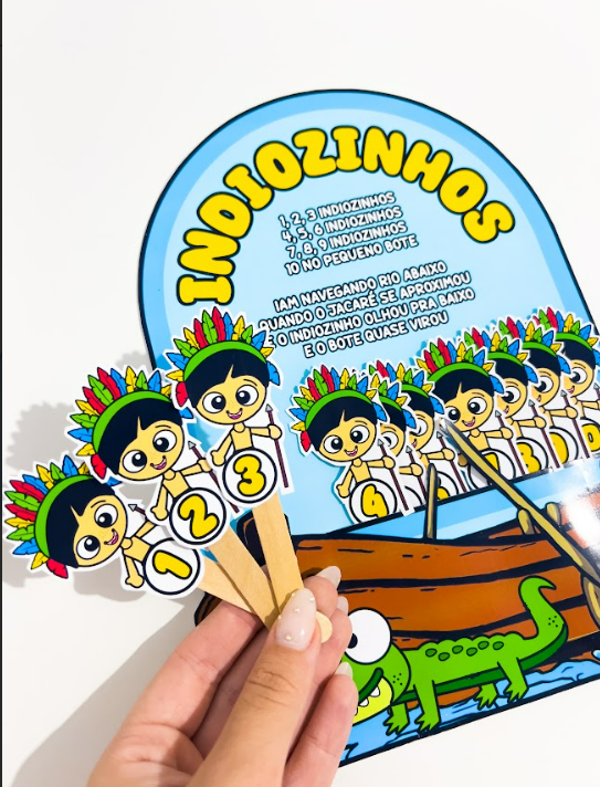 Luva Musical Indiozinhos