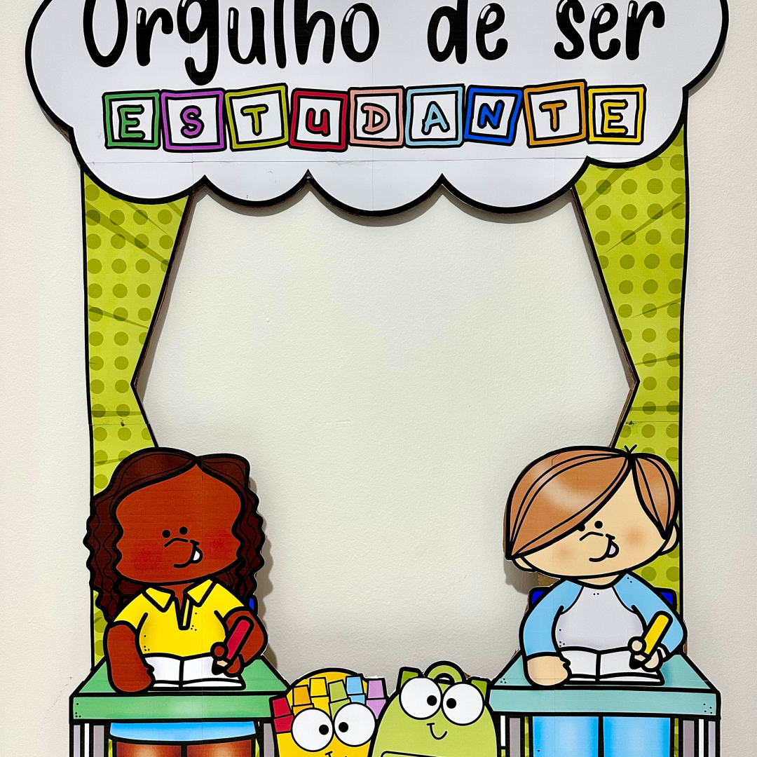 Moldura para foto tema Dia do Estudante
