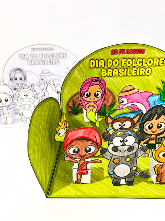 Cenário 3D Folclore