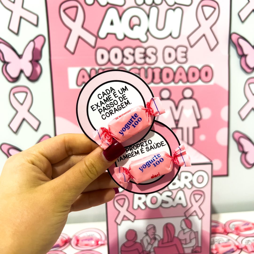 Cantinho Motivacional Outubro Rosa