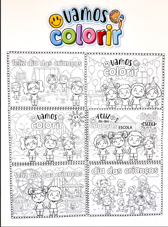 Painéis para colorir