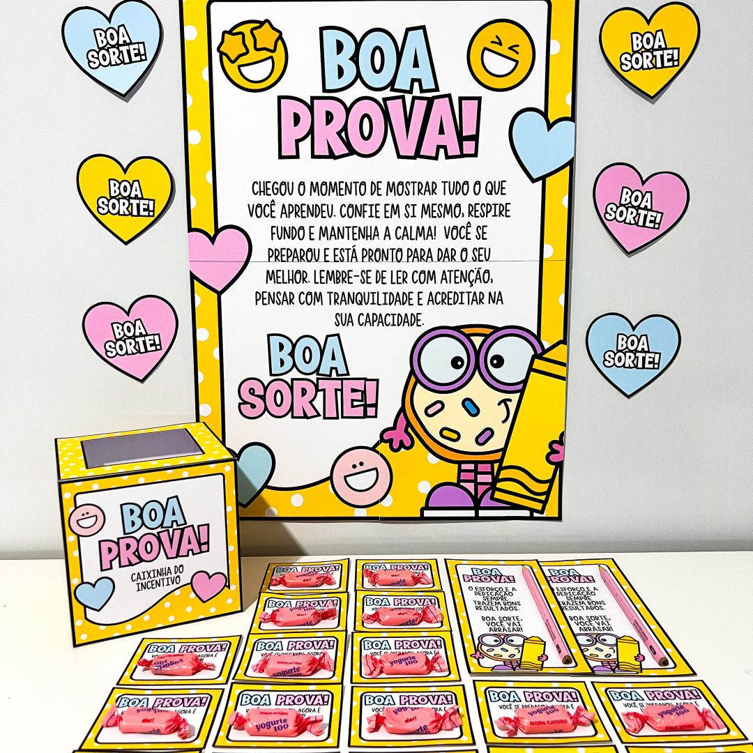 Kit Incentivo Boa Prova