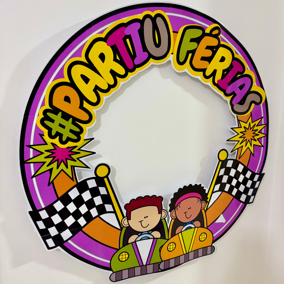 Bambolê Tema Partiu Férias