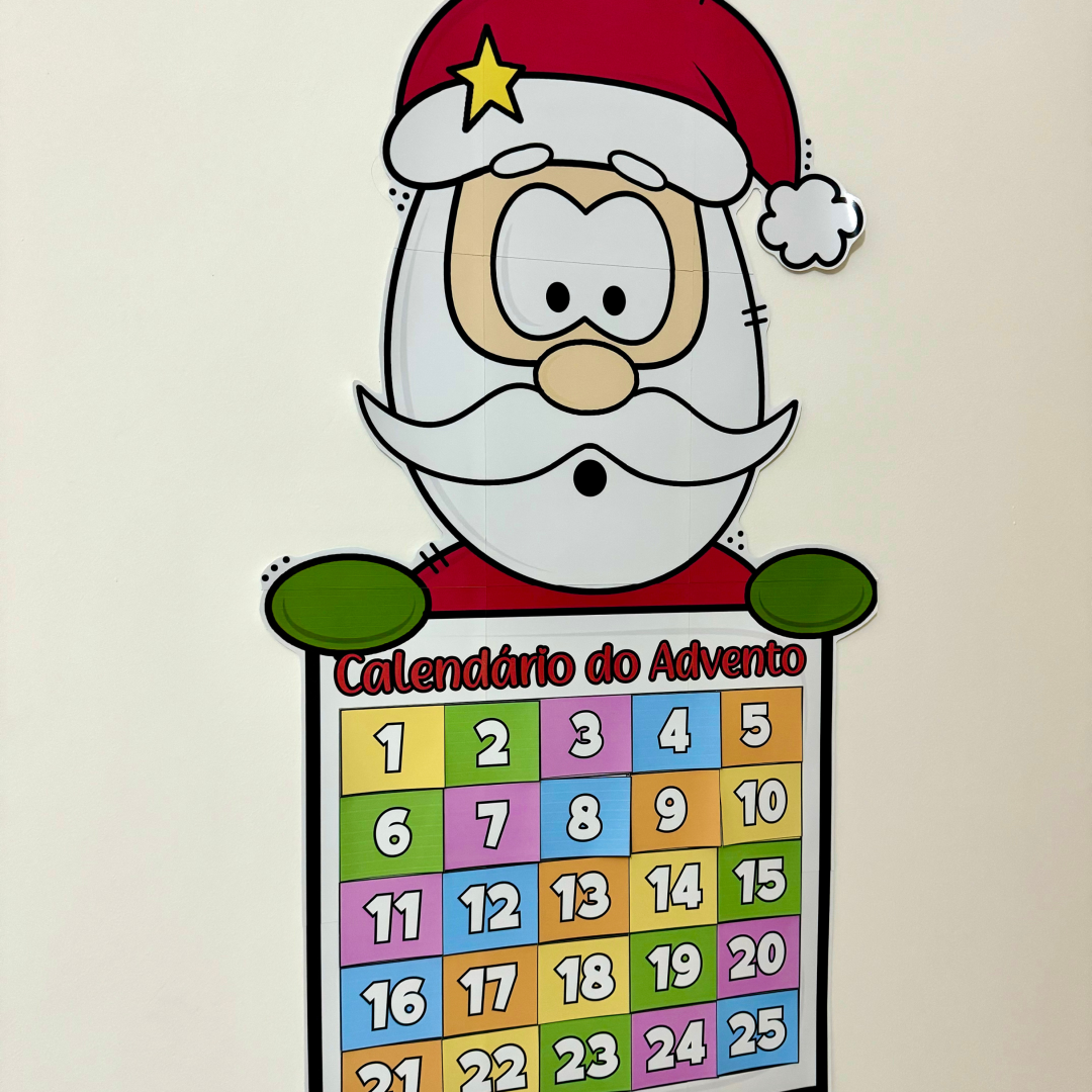 Calendário Advento Papai Noel