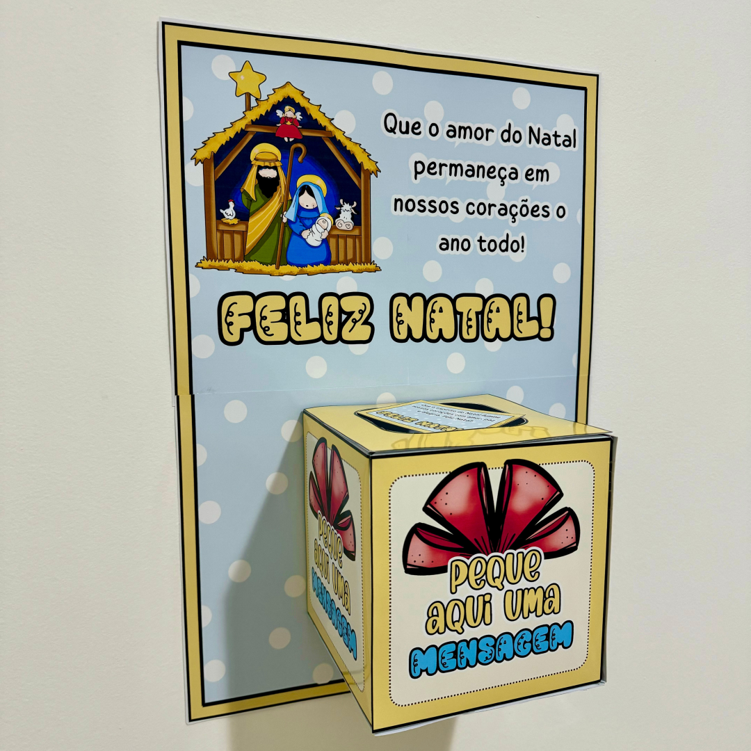 Cartaz Mensagens de Natal