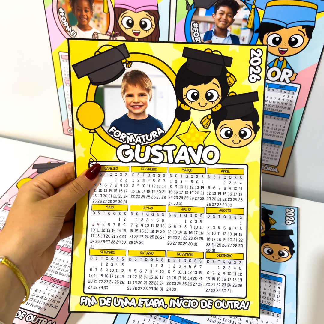 Calendários Formatura 2026