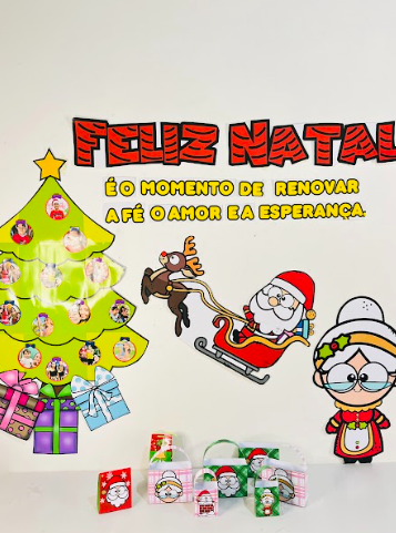 Painel de Natal Personalizável
