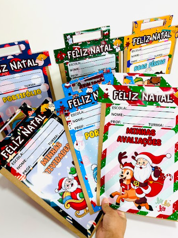 Kit Capa de Avaliações Especial de Natal