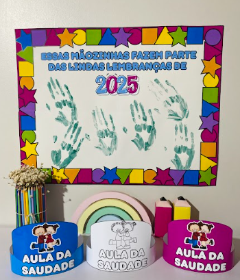 Painel Carimbo das Mãozinhas