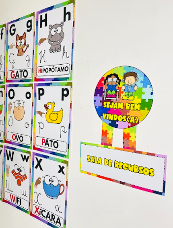 Kit Sala de Aula Educação Especial