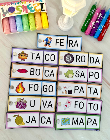 Lápis da Leitura – Sílabas Simples
