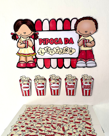 Kit Pipoca da Leitura