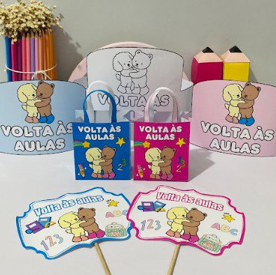 Mini Kit Bobbie Volta às Aulas