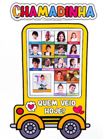 Chamadinha Ônibus da Rotina