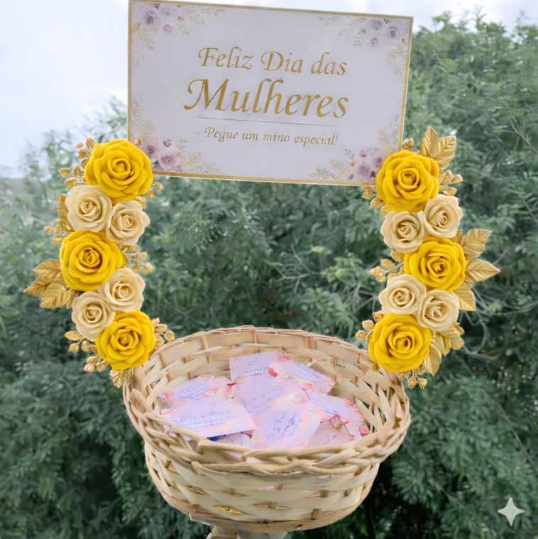 Dinâmica Dia da Mulher Amarelo