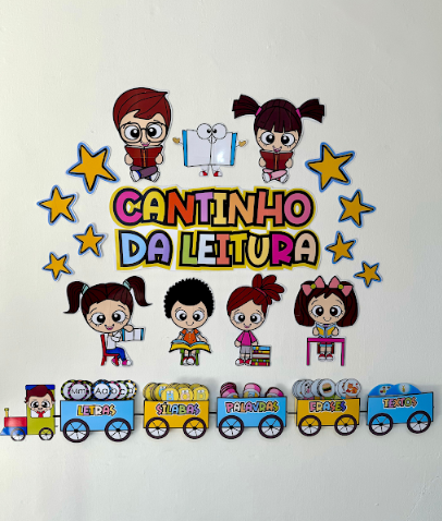 Painel Cantinho da Leitura