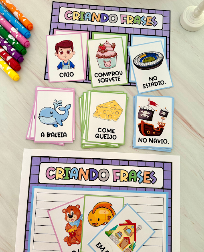 CRIANDO FRASES – Recurso Ilustrado