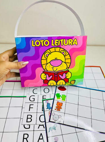Loto Leitura – Fichas de Palavras Dissílabas