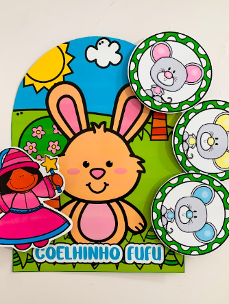 Luva Musical Pedagógica do Coelhinho Fufu