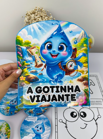 Luva de História – A Gotinha Viajante