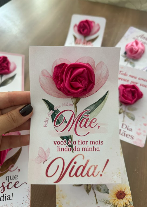 Cartão Xuxinha Flor