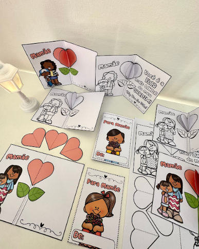 Kit Cartões Dia das Mães