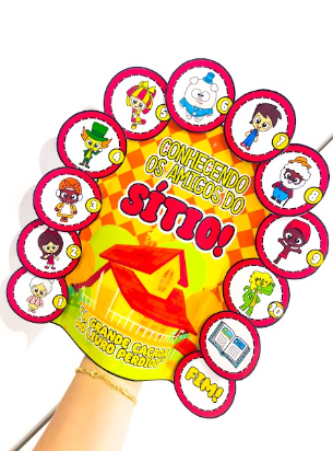 Luva Conhecendo os Amigos do Sítio