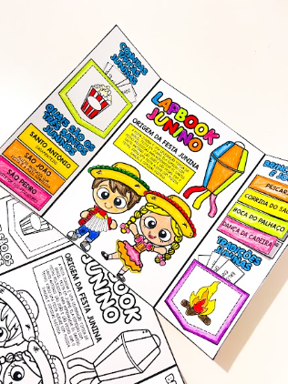 Lapbook Junino