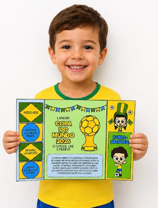 Lapbook Copa do Mundo 2026