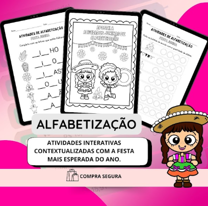Combo de Atividades Juninas