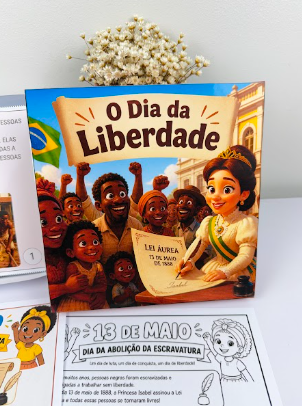 História na Caixa Abolição da Escravatura