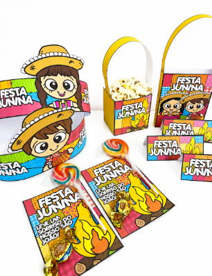 Kit Lembrancinhas Juninas