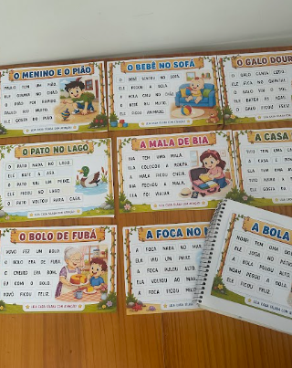 Textos com Divisão Silábica
