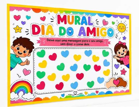 Mural Dia do Amigo