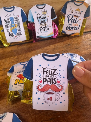 Porta Bombom Dia dos Pais