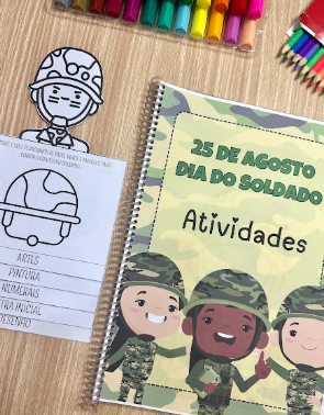Apostila de Atividades Dia do Soldado