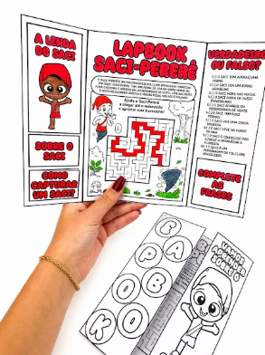 Lapbook Saci-Pererê