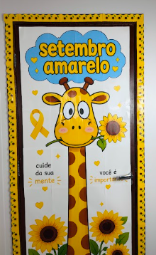 Painel de Porta Setembro Amarelo