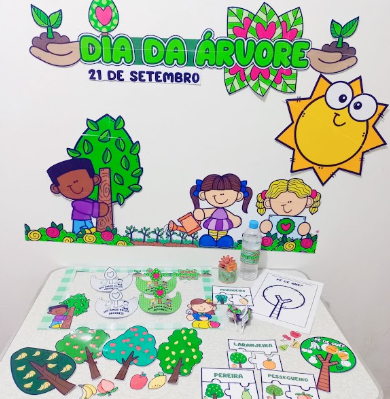Kit Dia da Árvore Folhas